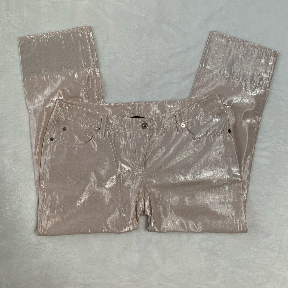 Loops by Robert In’t Veld metallic Capri pants